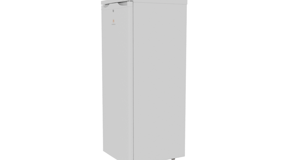 Compact Vertical Freezer Model - Professional 3D Model Render 13