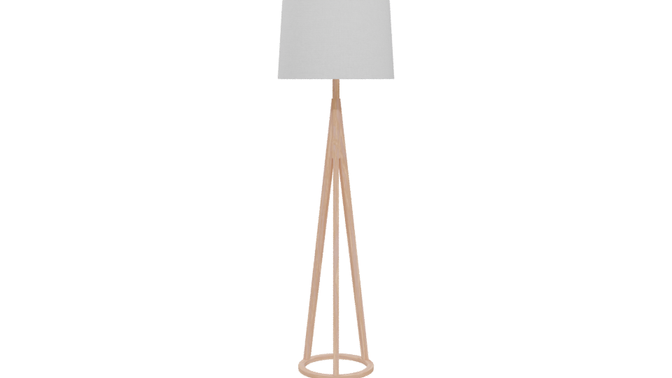 Stylish Minimalist Floor Lamp 3D - Professional 3D Model Render 5