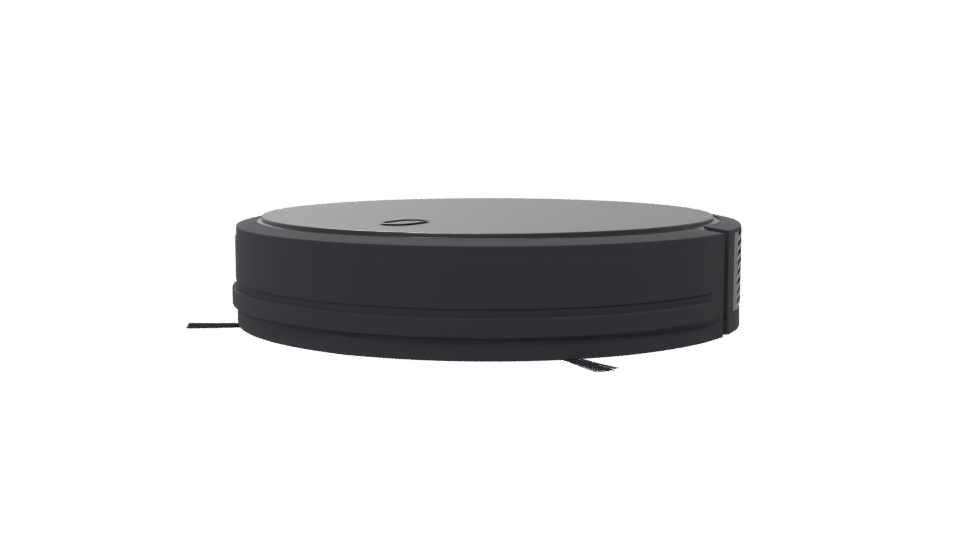 Sleek Robotic Vacuum Model 3D - Professional 3D Model Render 6