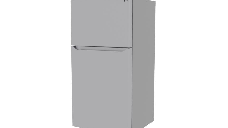 Sleek Refrigerator 3D Model - Professional 3D Model Render 12
