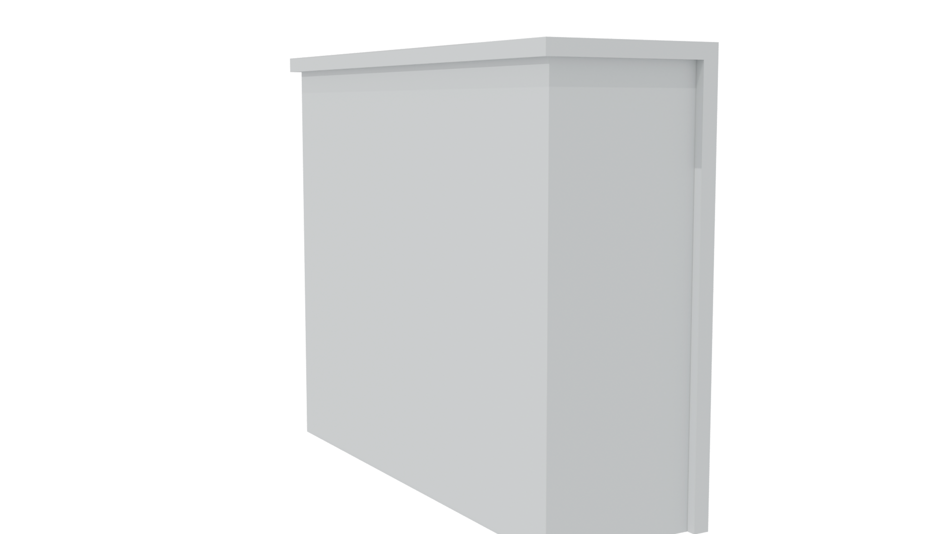 Stylish Modern Bedroom Dresser 3D - Professional 3D Model Render 7