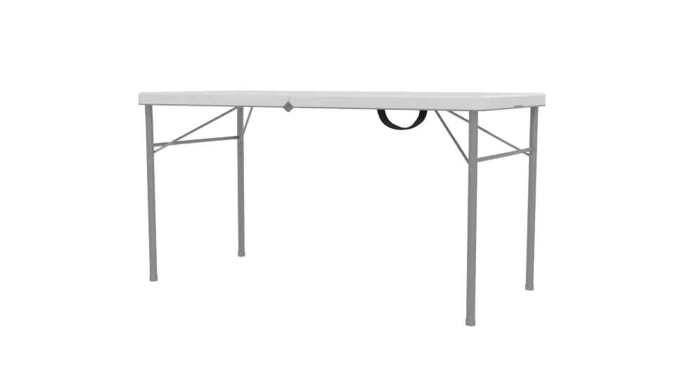 Stylish Folding Table 3D Model - Professional 3D Model Render 12