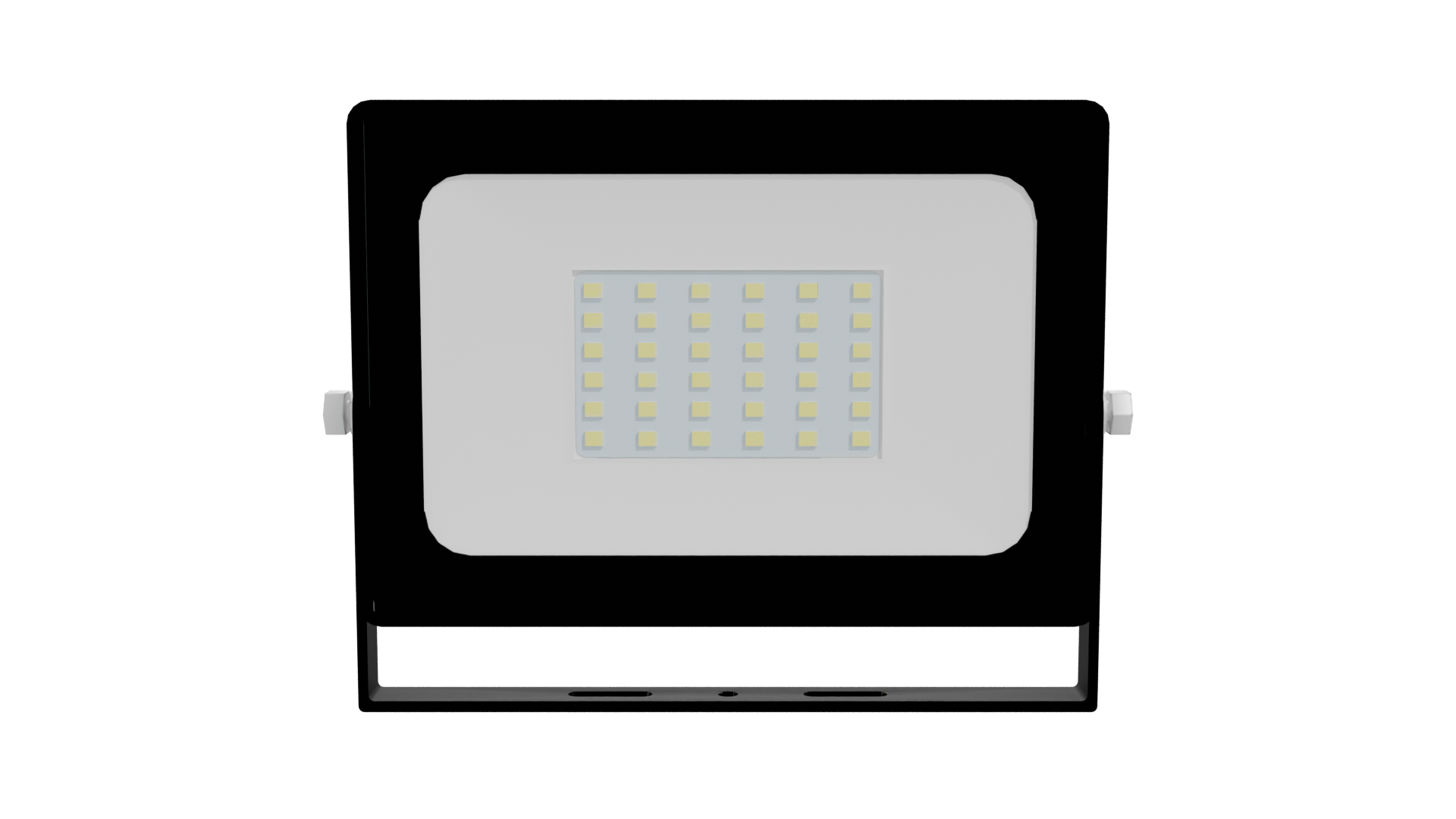 Modern LED Floodlight 3D Model - Professional 3D Model Render 11