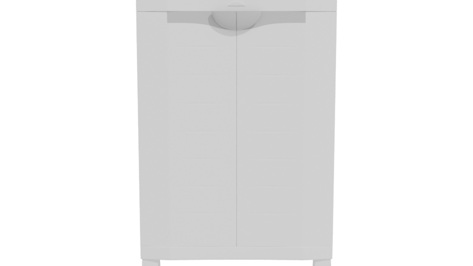 Modern Storage Cabinet 3D Model - Professional 3D Model Render 11