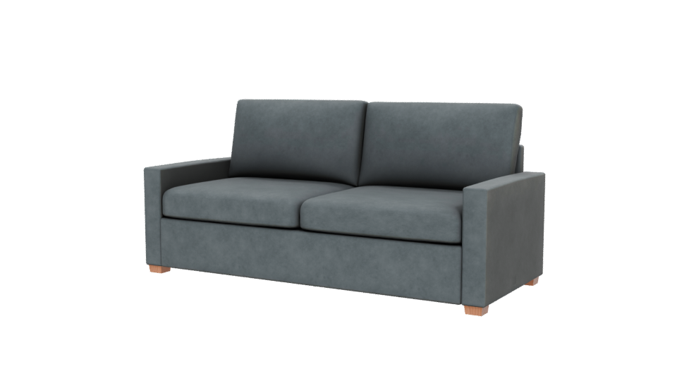 Contemporary Fabric Sofa Model - Professional 3D Model Render 12