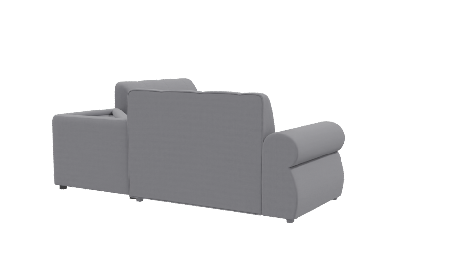 Stylish Modern Sectional Sofa 3D Model - Professional 3D Model Render 9
