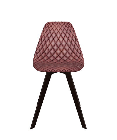 Stylish Textured Dining Chair Model - 3D Model