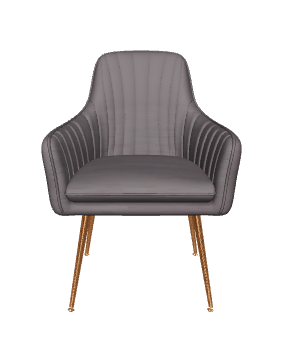 Stylish Modern Accent Chair 3D - 3D Model
