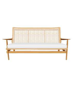 Sofa 2.5 Seats 3D Model - 3D Model