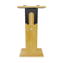 Stylish Wooden Podium 3D Model - 3D Model