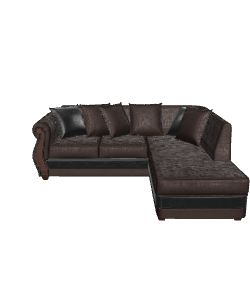Luxurious Modern Sectional Sofa 3D - 3D Model
