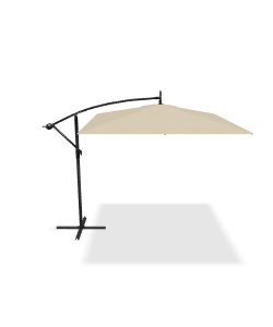 Stylish Outdoor Umbrella 3D Model - Exterior 3D Model