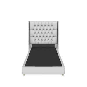 Cama Matrimonial Modern 3D Model - 3D Model