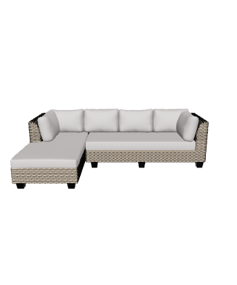 KATINA Outdoor Sofa Sectional 3D - 3D Model