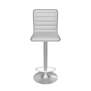 Stylish Bar Stool 3D Model - 3D Model