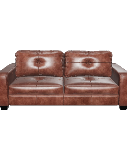 Stylish Leather Sofa Model 3D - 3D Model