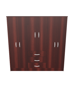 Elegant Wooden Storage Cabinet 3D - 3D Model