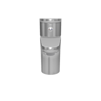 Stylish Metal Water Dispenser Model - 3D Model