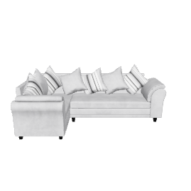 Elegant Modern Sofa 3D Model - 3D Model