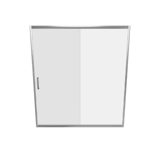 Sliding Glass Shower Door 3D - Interior 3D Model