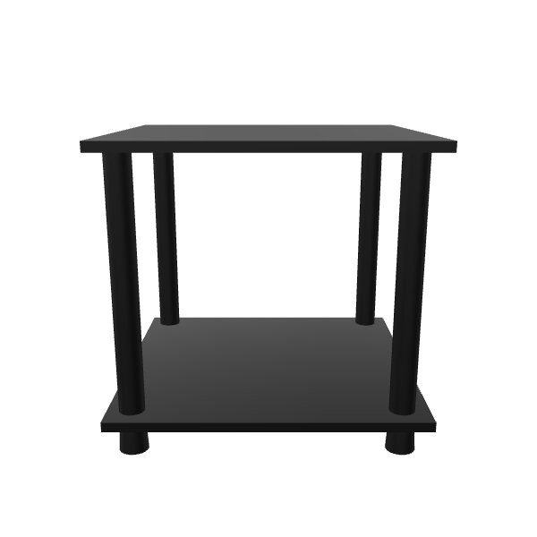 Compact Modern Shelf Unit 3D - 3D Model