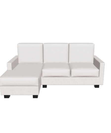 Stylish Modern Sectional Sofa 3D - Furniture 3D Model