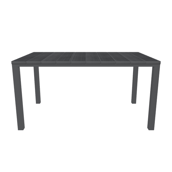 Contemporary Outdoor Dining Table 3D - 3D Model