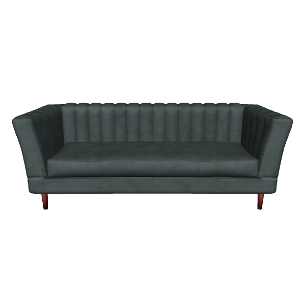 Stylish Modern Sofa 3D Model - 3D Model