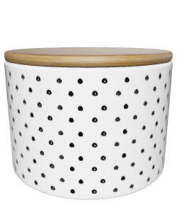 Stylish Round Storage Container 3D - Furniture 3D Model