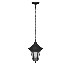 Stylish Hanging Lantern 3D Model - Exterior 3D Model