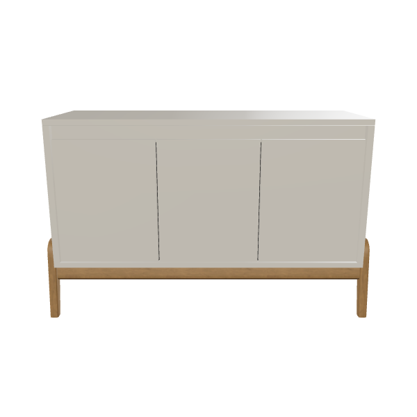 Modern Minimalist Storage Cabinet 3D - 3D Model