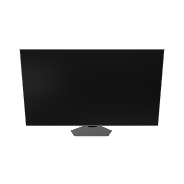 Sleek Modern Television 3D Model - Interior 3D Model
