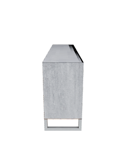 Minimalist Concrete Console Table 3D - Furniture 3D Model