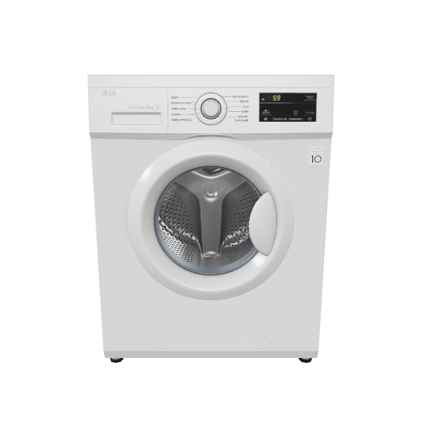 High-Efficiency Washing Machine 3D - 3D Model