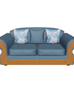 Elegant Modern Sofa 3D Model - 3D Model