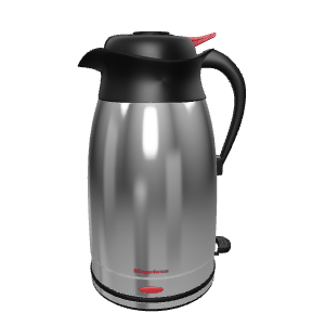 Stylish Stainless Steel Thermos 3D - 3D Model