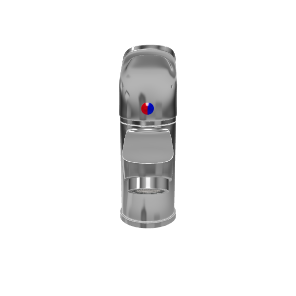 Stainless Steel Water Cooler Model - 3D Model