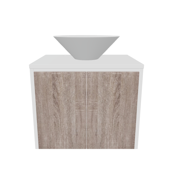 Stylish Modern Bathroom Vanity 3D - 3D Model