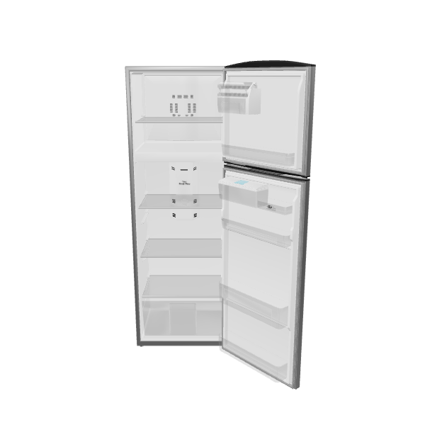 Stylish Refrigerator 3D Model - 3D Model