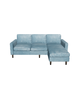 Stylish Corner Sofa 3D Model - 3D Model