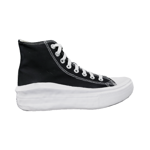 High-Top Canvas Sneakers Model - Vehicle 3D Model