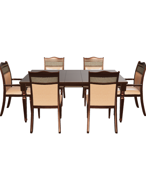 Oxford Dining Set 3D Model - 3D Model