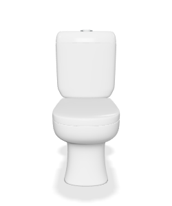 Standard Toilet 3D Model - Household 3D Model