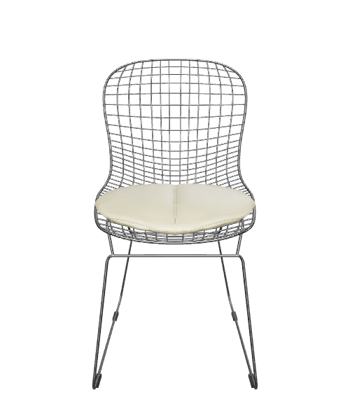 Stylish Wireframe Chair 3D Model - 3D Model