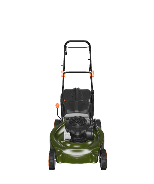 Realistic Lawn Mower 3D Model - 3D Model
