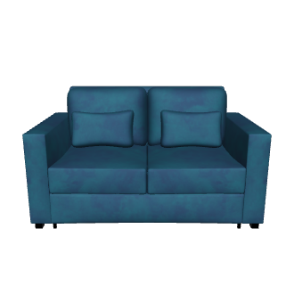 Stylish Modern Sofa 3D Model - 3D Model