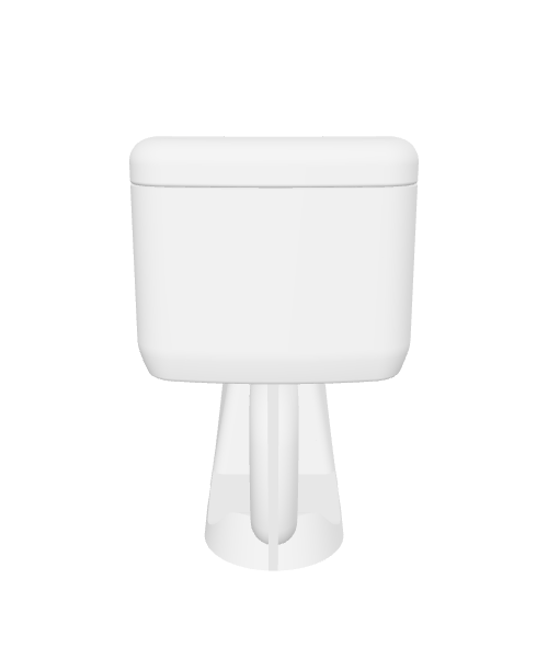 Minimalist Bathroom Toilet Model - Household 3D Model