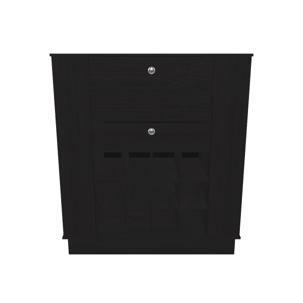 Elegant Wooden Storage Cabinet 3D - 3D Model
