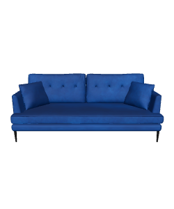 Stylish Blue Sofa Model - 3D Model