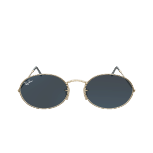 Stylish Metal Frame Sunglasses 3D - Accessory 3D Model